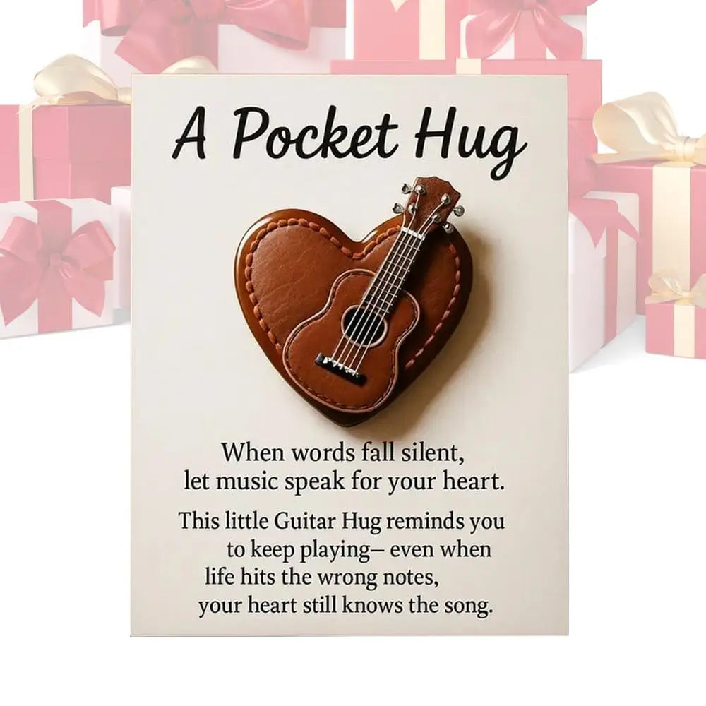 Pocket Music Hug Handmade Motivational Souvenir Inspirational Musical Keepsake For Kids Teens Adults Collectors Birthday Peaceful Pleasures Health and Wellness A China Mainland