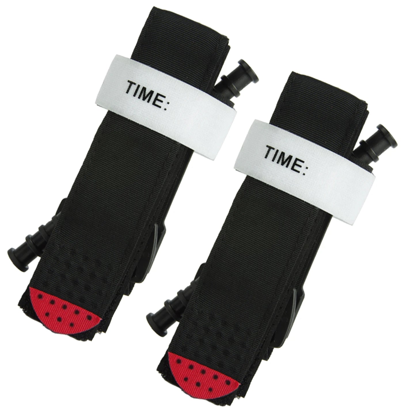 1pcsBlue/Red/Khaki/Black CAT Tourniquet Tactical Military Survival Outdoor Combat Turnstile Rotating First Aid Medical Emergency Peaceful Pleasures Health and Wellness Black x 2pcs