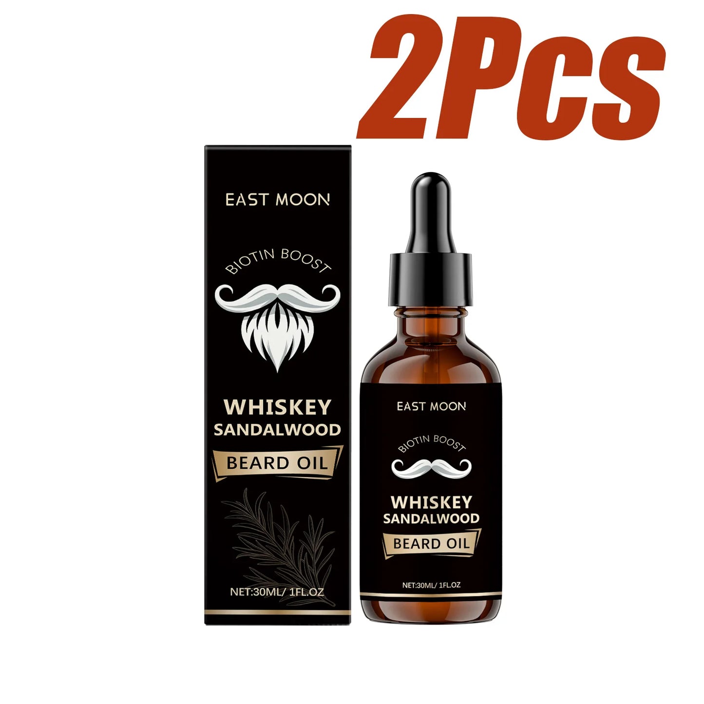 Rosemary Beard Oil for Men – Non-Greasy Softening Formula