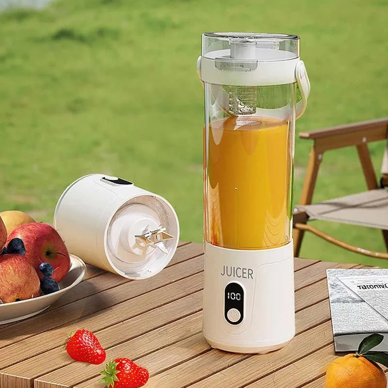 New Wireless Portable Household Juicer for Bestseller Juice Cup USB-Charged Small Automatic Cleaning Capacity Peaceful Pleasures Health and Wellness