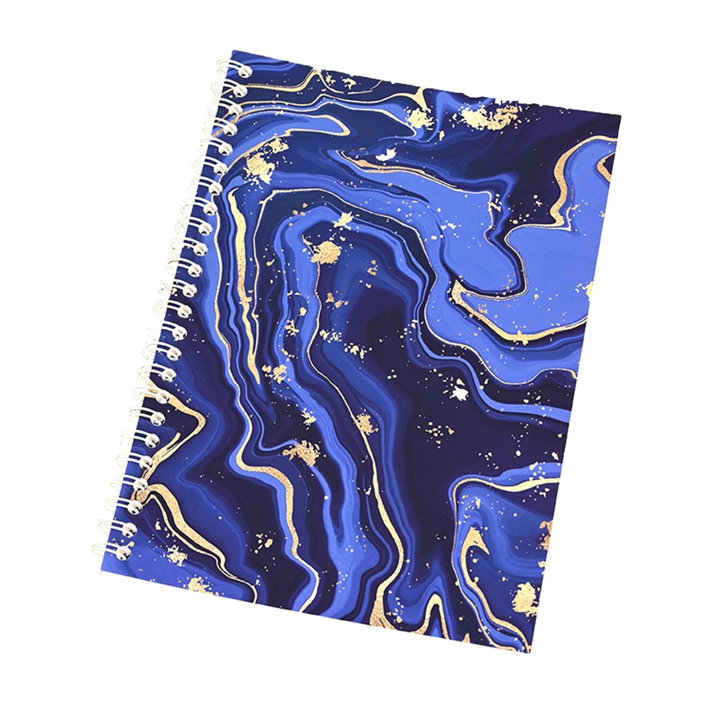 A5 Double Sided Diary Notepad No Ink Leakage Thickened Notebook for Teachers Students Office Workers Peaceful Pleasures Health and Wellness D