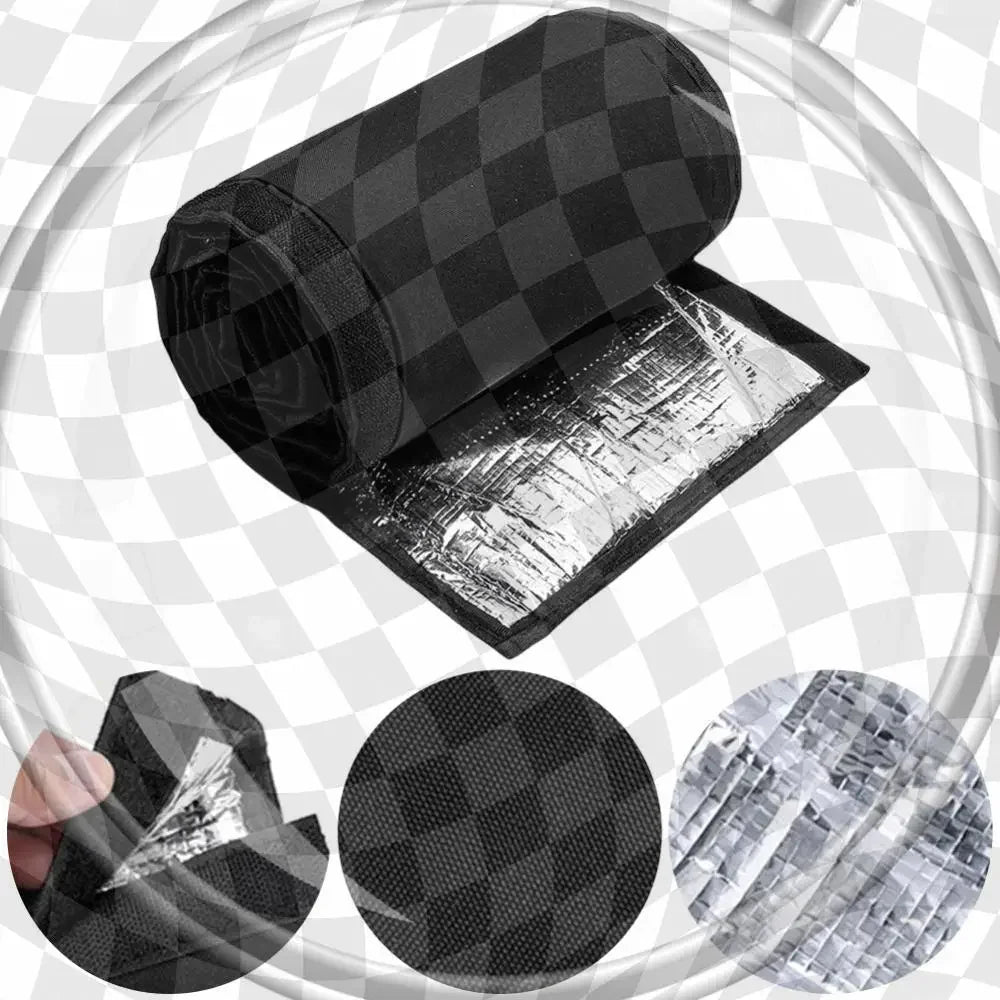 3-Layer AC Hose Insulation Sleeve – Outdoor HVAC Pipe Cover