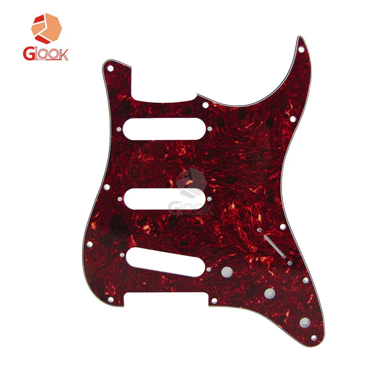11 Nail Electric Guitar Guard ST SQ Panel Hole Single SSS Meffen