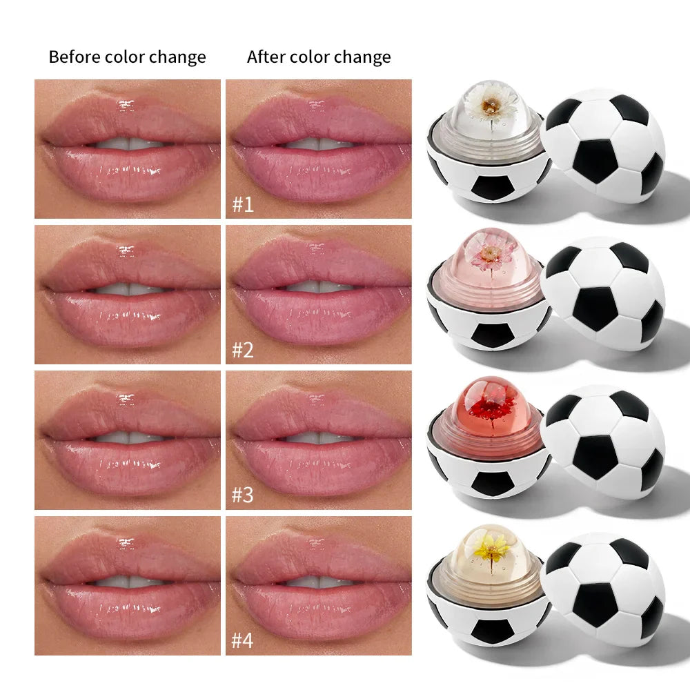 Kick & Glow Soccer Lip Balm – pH Color-Changing Moisturizer