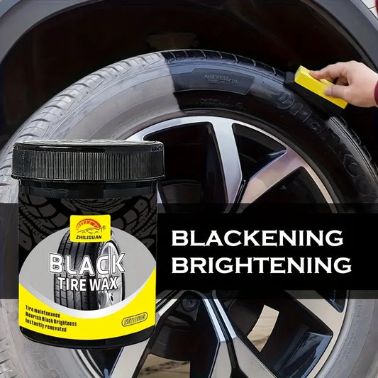 Black Tire Wax – Glossy Tyre Restorer & Coating Agent Tyre Gloss Wax Oasis Select 150ml