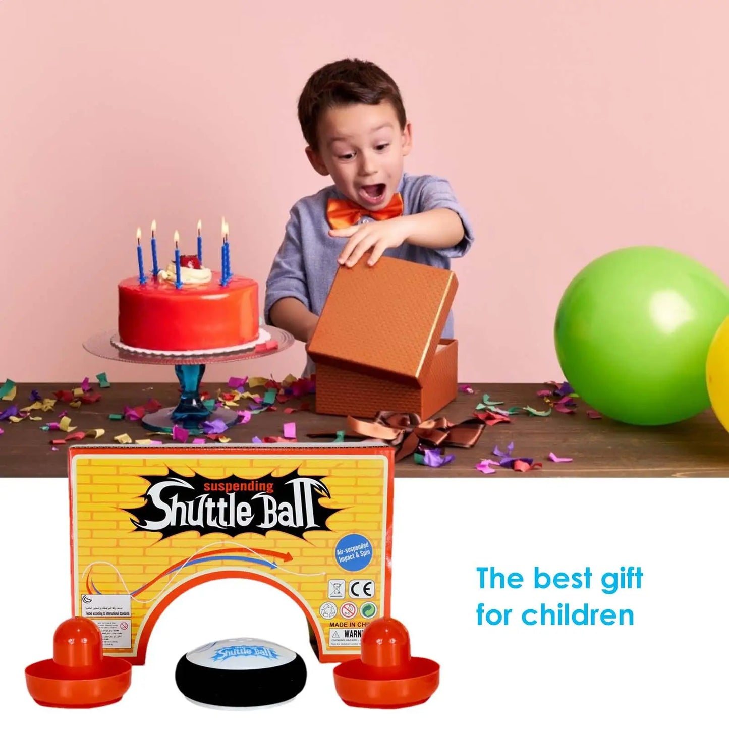 Mini Electric Hover Hockey Puck – Kids Tabletop Floating Game