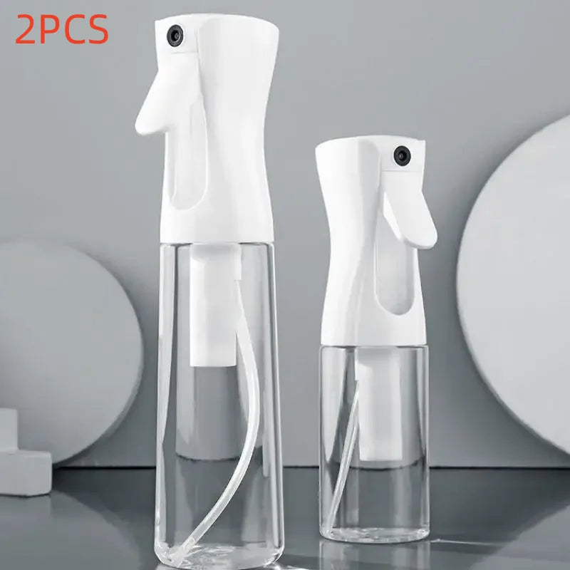 2-Pack 200ml Continuous Mist Spray Bottles for Salon & Hair