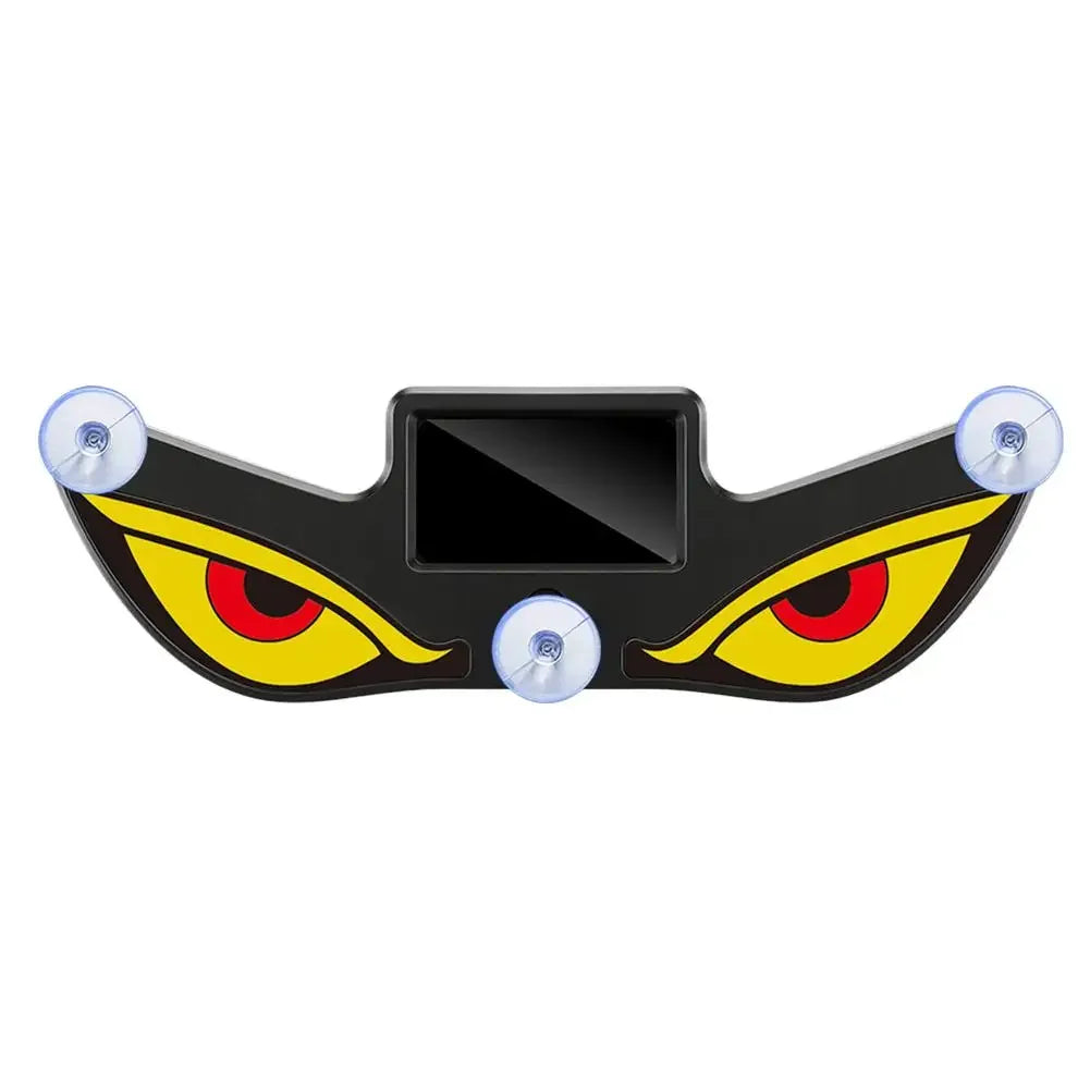 Cool Demon's Eye Car LED Light Solar Powered Blinking Moving Eyes Car Decoration Lamp Rear Windshield Atmosphere Light Peaceful Pleasures Health and Wellness 03