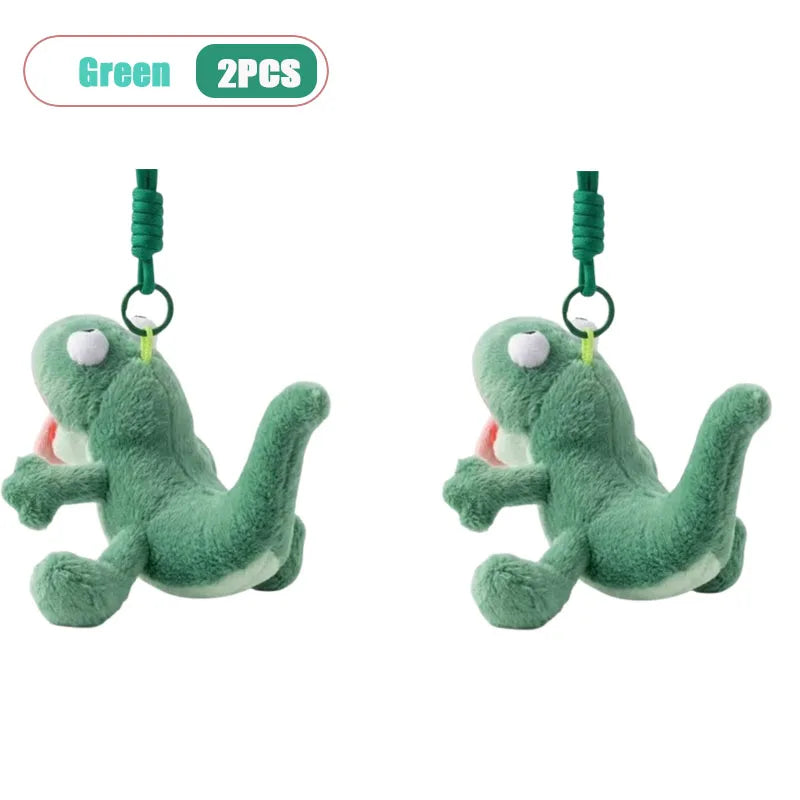 Green Frog Plush Keychain – Cute Stuffed Animal Bag Charm