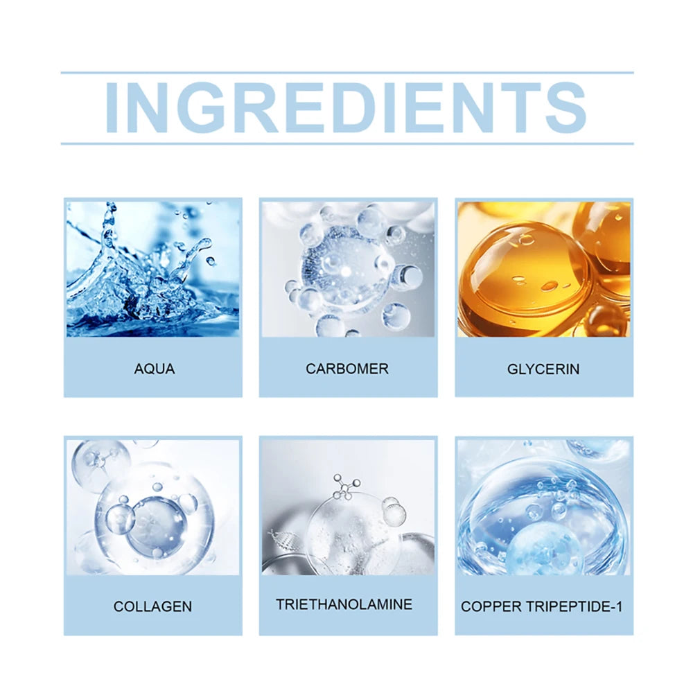 SUYARUN Super Peptide Blue Serum - Advanced Anti-Aging & Firming | Brightening & Elasticity Boost | Intensive Repair Serum. Peaceful Pleasures Health and Wellness