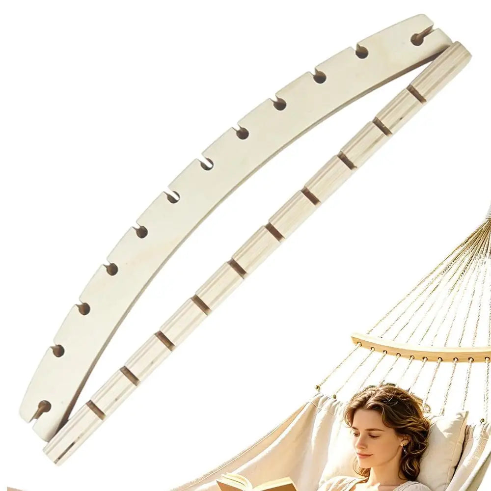 Wooden Hammock Spreader Bar Set – 2 Piece Portable Detachable
