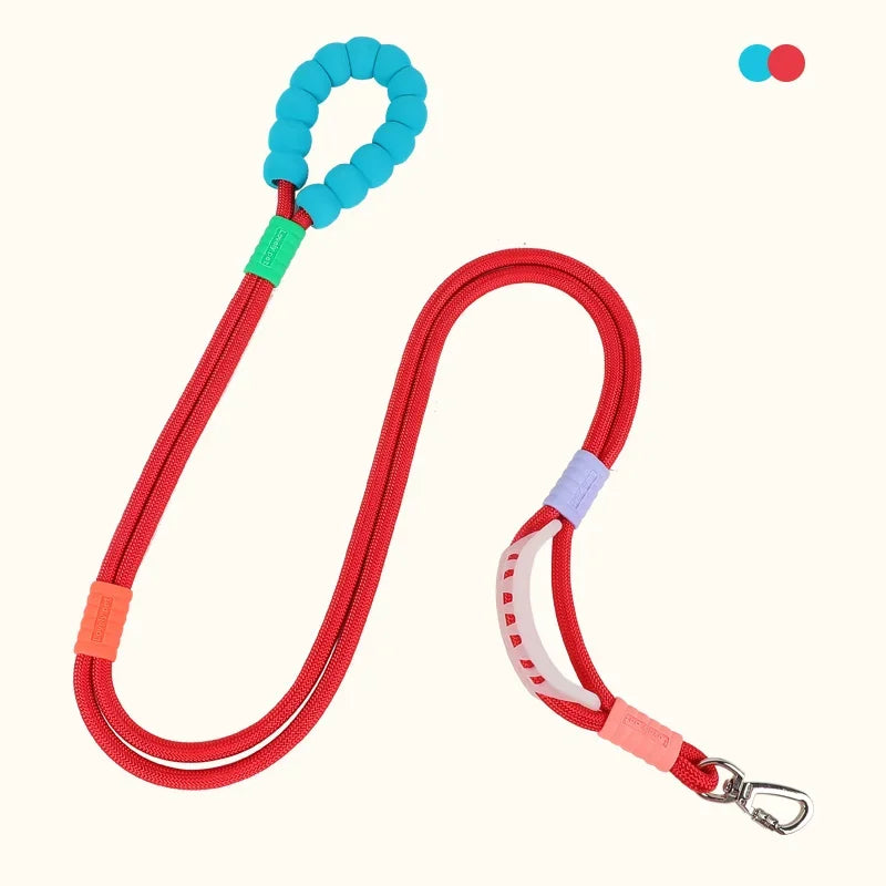 Hands-Free Dog Leash with Foam Handle | Adjustable Nylon