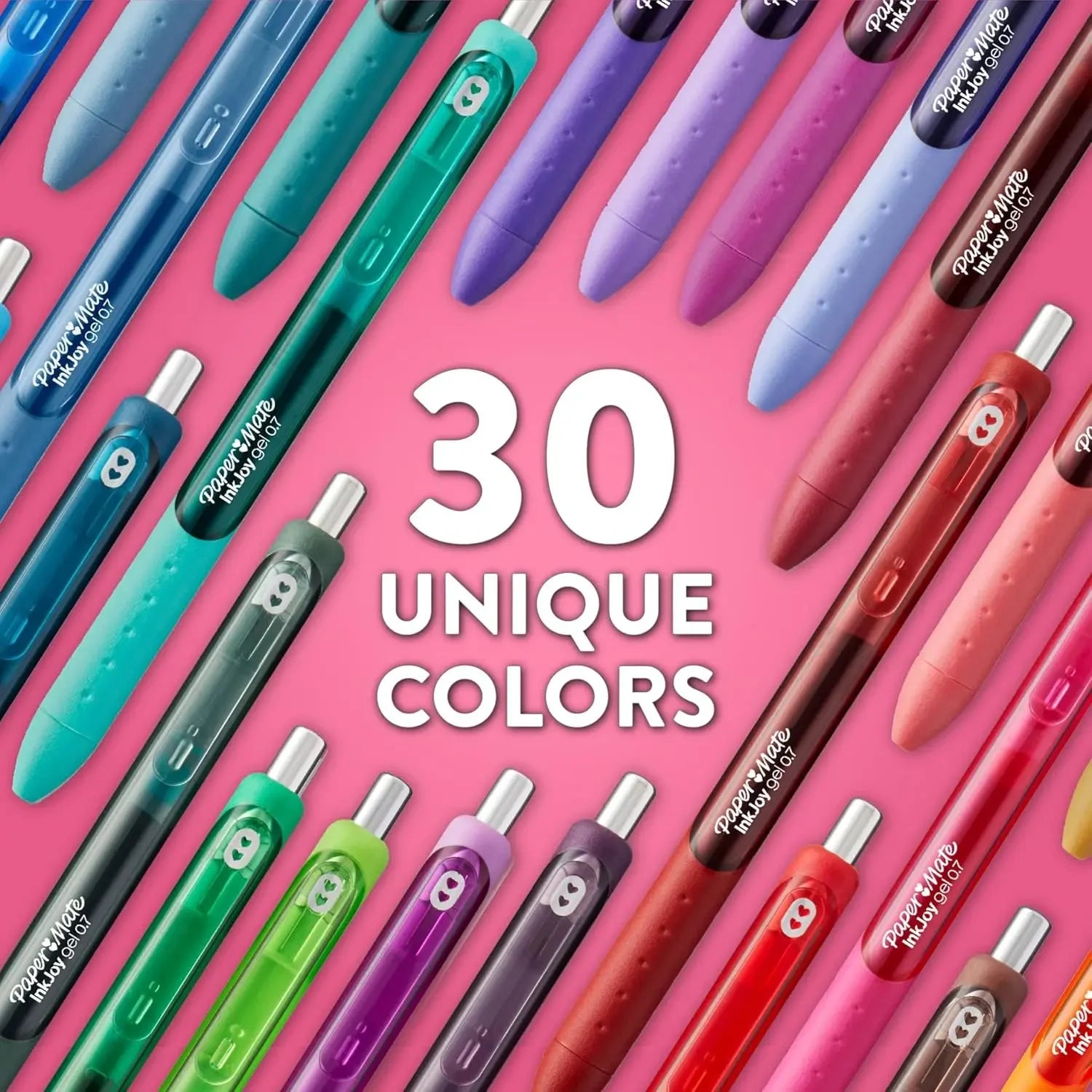 Vivid Gel Pens, 0.7mm Medium Point, Candy Colors, 4-Pack for Smooth Writing Peaceful Pleasures Health and Wellness