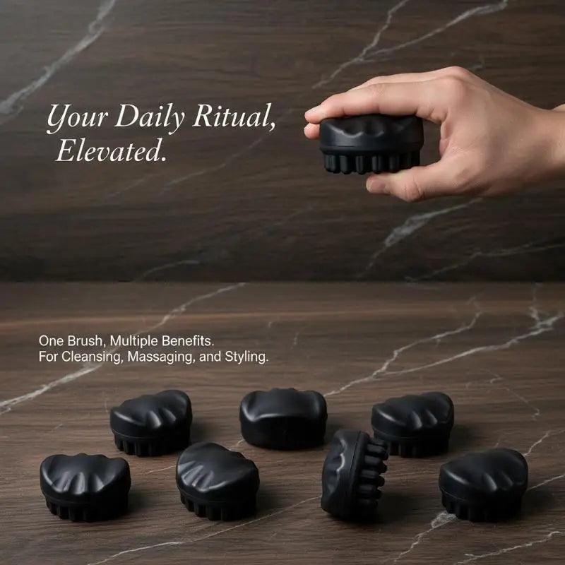 Afro Curl Sponge | Coil Wave Dreadlock Fork Comb & Edge Brush