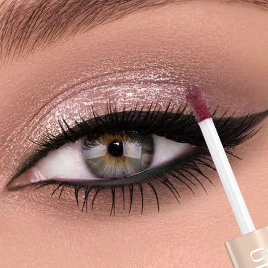 QIBEST Double End Glitter Matte Eye shadow Stick Pencil Eyeshadow Makeup Waterproof Bicolor Shimmer Cosmetics Beauty Makeup Tool Peaceful Pleasures Health and Wellness