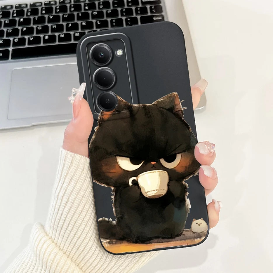 Xiaomi Redmi 15 4G/5G Cute Cartoon Shockproof Silicone Case