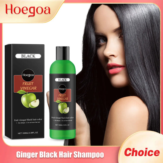 HOEGOA Polygonum Hair Darkening Shampoo 100ml Herbal Hair Darkening Shampoo Oasis Select