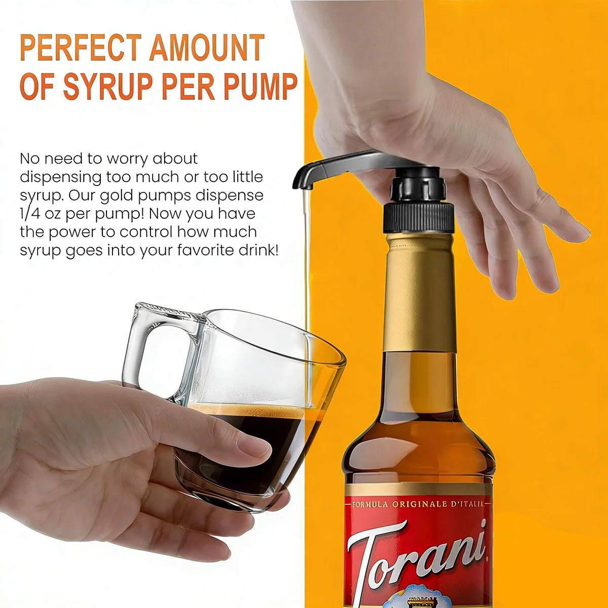 2/4/6/8 Pack Coffee Syrup Pump Dispenser, Syrup Pump for 750ml/25.4 oz Syrup Bottle, Black Pumps for Coffee Syrup Bottle Peaceful Pleasures Health and Wellness