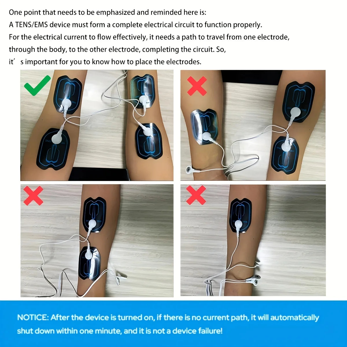 [USB Rechargeable Massager] Muscle Massager with 8 Electrodes, Tens Unit, Suitable for Full-Body and Muscle Relaxation, Portable Design, Ideal Gift for Family and Friends! Peaceful Pleasures Health and Wellness