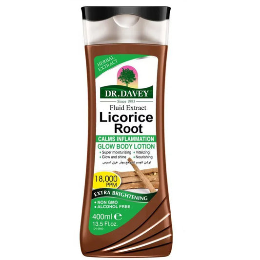 DR.DAVEY Licorice Root Body Lotion – Moisturizing, Non-Greasy Body Lotion Oasis Select