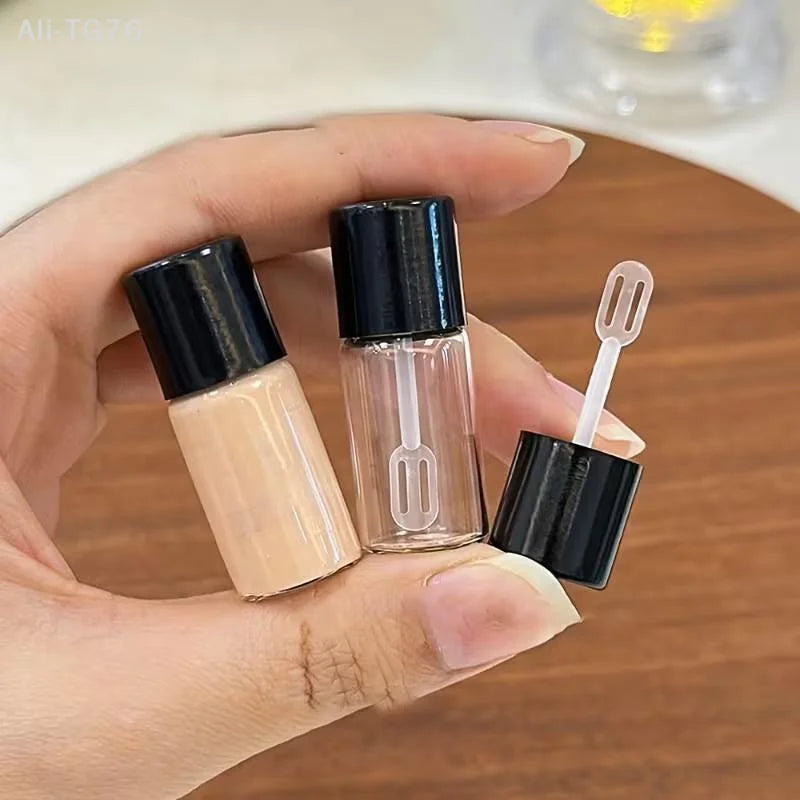 Mini Refillable Glass Foundation Travel Bottles 4ml | 5/10 Pcs