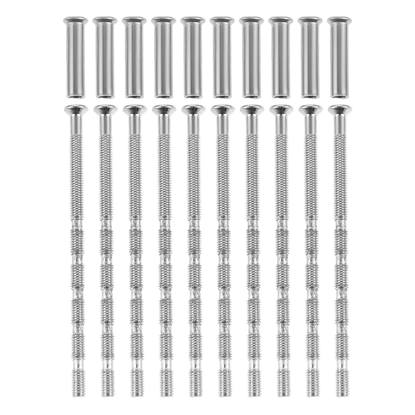 M3×60mm Phillips Countersunk Screws & Cross Nuts – 10 Sets