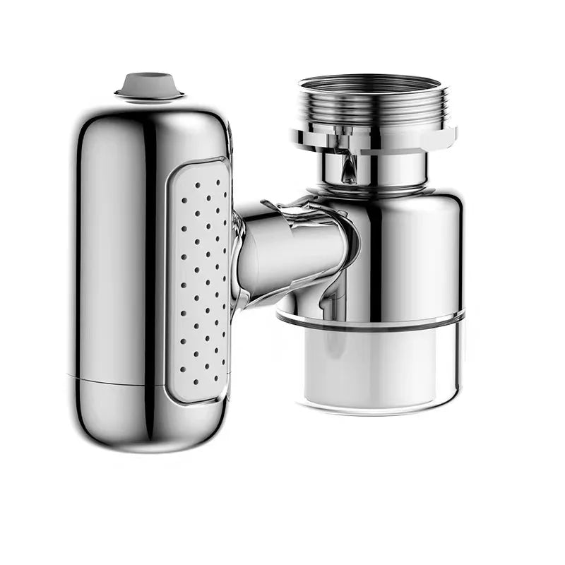 4-Speed Rotating Faucet Extender – Filter & Splash-Proof Head