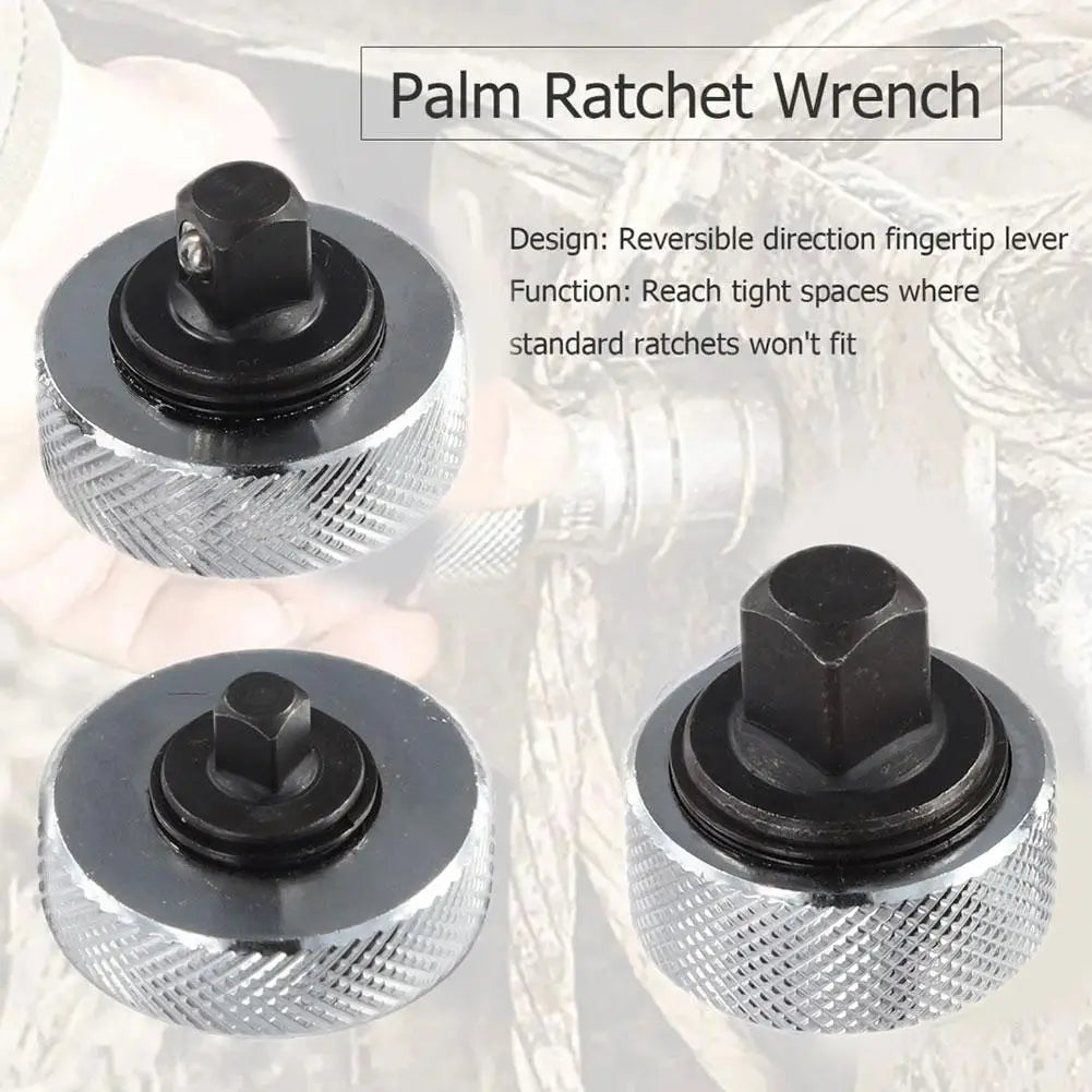1/4 3/8 1/2" Mini Ratchet wrench for transportation vehicles Whole Steel Wrench Hand Finger Handle Socket Reversible Peaceful Pleasures Health and Wellness