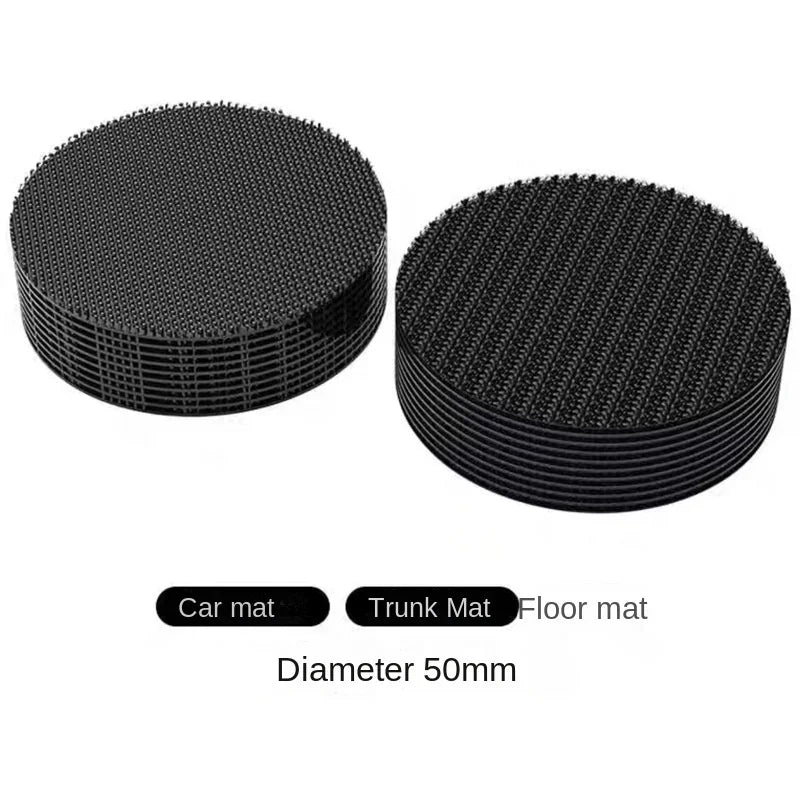 Super Strong Sewing Double-sided Tape Very Strong Adhesive Velcros Scratch Attaches Cable Organizer DIY Carpet Fasteners Auto Peaceful Pleasures Health and Wellness Round 50Pairs (100pcs)