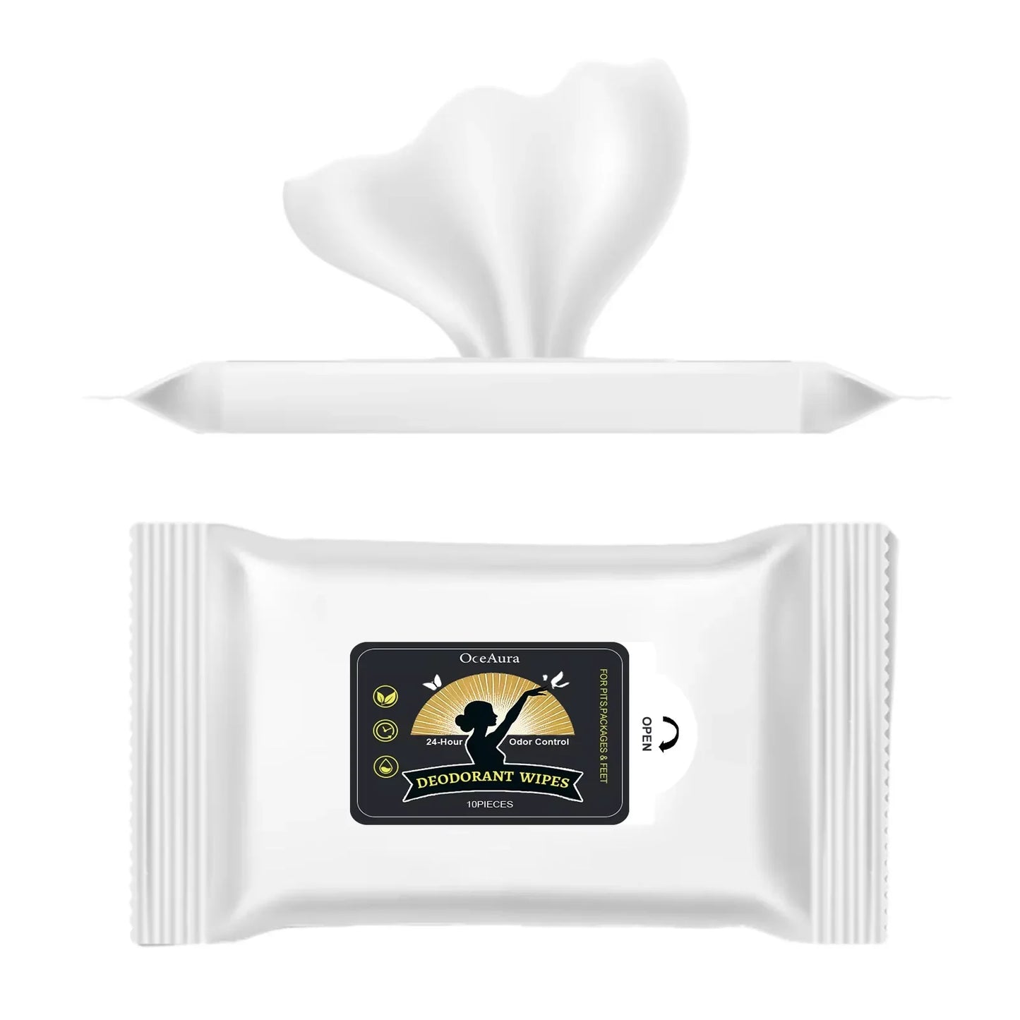 Odor-Removing Body Wipes for Sports & Sweat | Fresh Scent