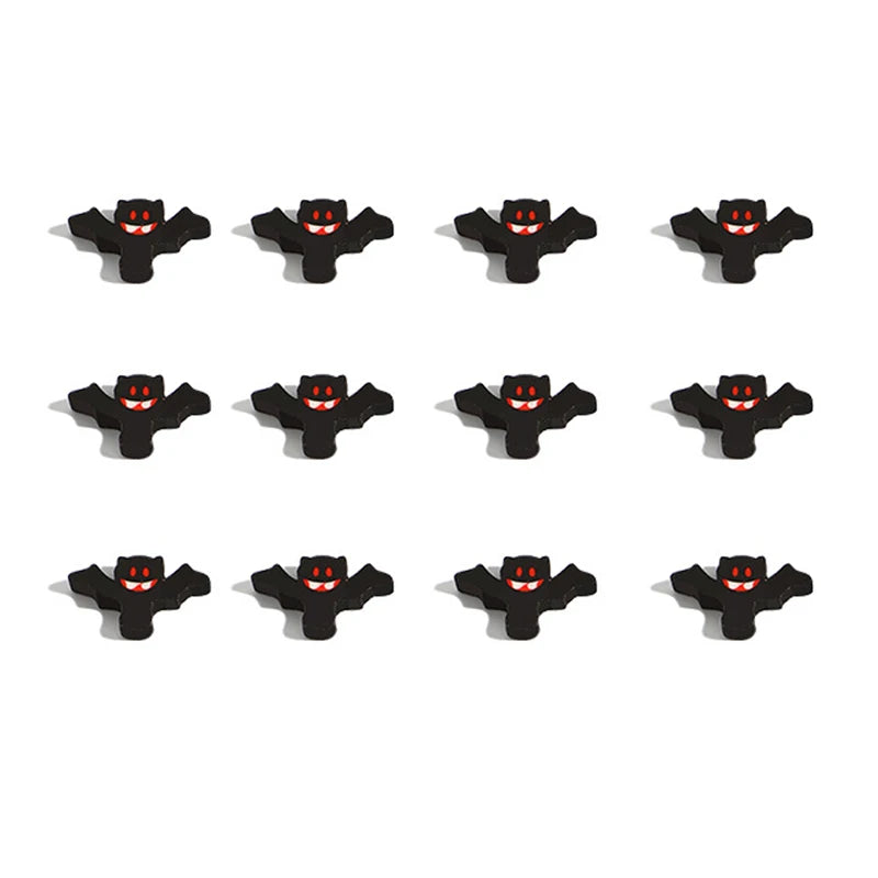 12-Pack Halloween Cartoon Erasers for Kids – Pumpkin Ghost Bat