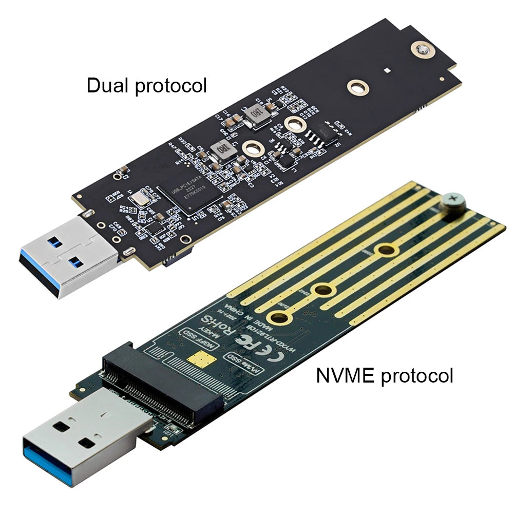 NVME To USB Adapter Max 2TB USB 3.1 Gen 2 To M.2 NVMe SSD Converter Adapter M.2 NVME USB 3.1 Adapter for 2280 2260 2242 2230 SSD Peaceful Pleasures Health and Wellness