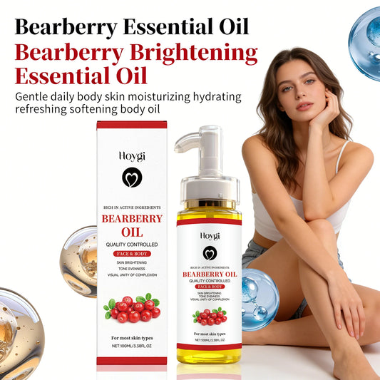 Bearberry Essential Oil Firming Moisturizing Skin Reduce Dryness Enhance Elasticity Brighten Dullness Skin Strengthen Body Oil Peaceful Pleasures Health and Wellness