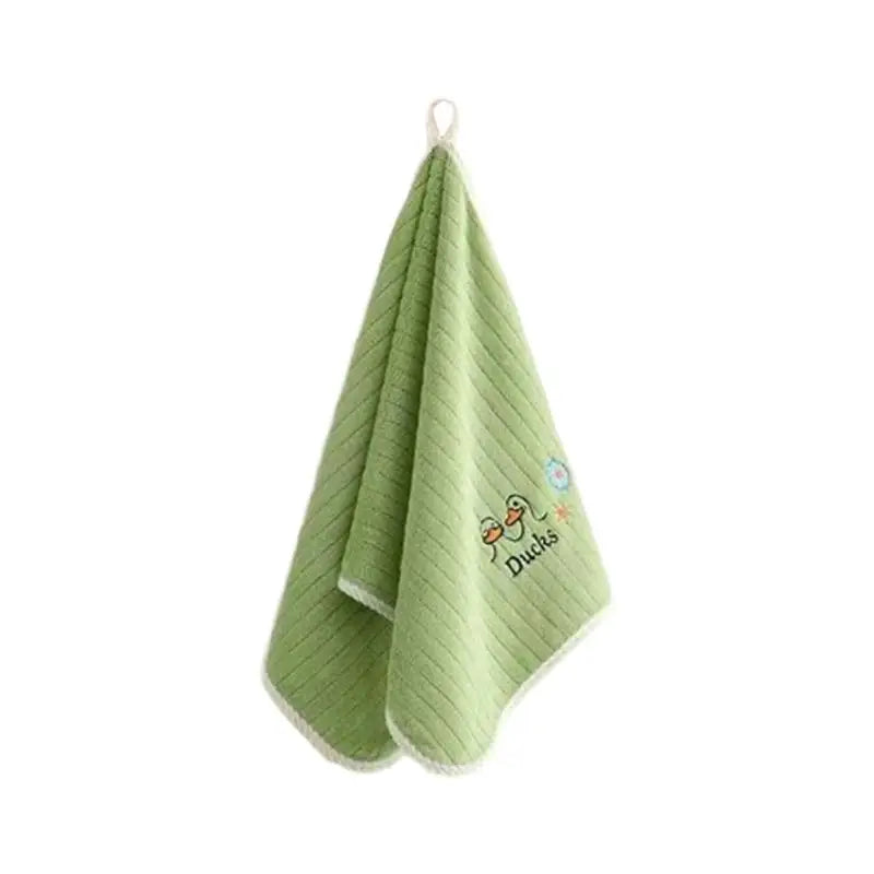 Baby Coral Fleece Washcloth | Soft Quick-Dry Drooling Towel