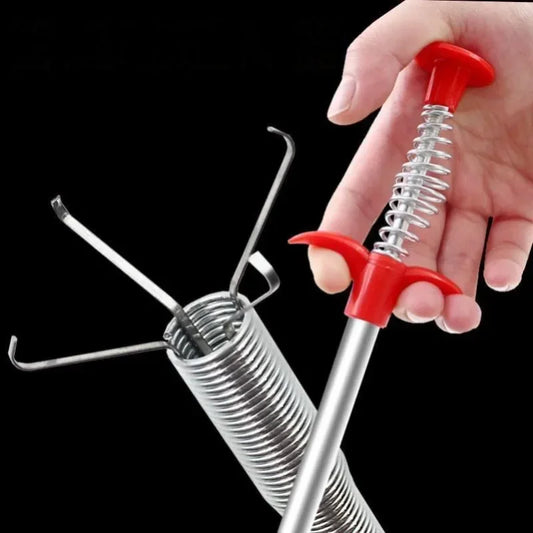 4-Claw Telescopic Drain Cleaner | Hair & Clog Remover Tool Drain Cleaning Tool Peaceful Pleasures Health and Wellness Default Title