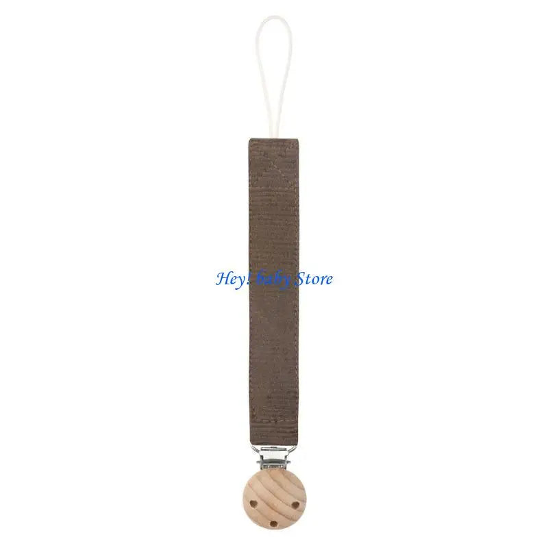 Baby Pacifier Clip Chain Strap | Soft Cotton Soother Holder