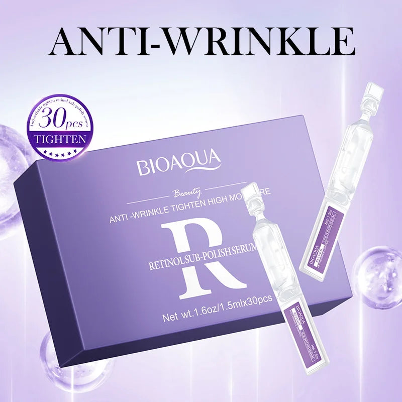BIOAQUA Vitamin C & Hyaluronic Acid Face Serum – 30 Ampoules