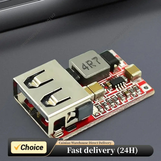 6-24V To 5V3A USB Step Down Module Mini DC-DC Steps Up Boost Modules Power Adjustable Converter for Car Mobile Phone Chargers Peaceful Pleasures Health and Wellness