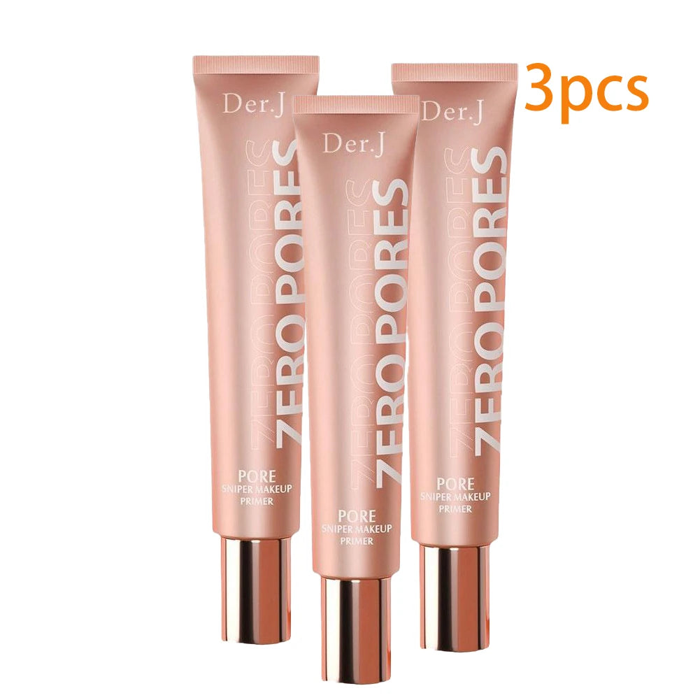 3pcs*20g Invisible Pores Oil Control Facial Pre Makeup Primer Base Smooth Skin Matte Isolation Concealer Cosmetics Peaceful Pleasures Health and Wellness 3PCS