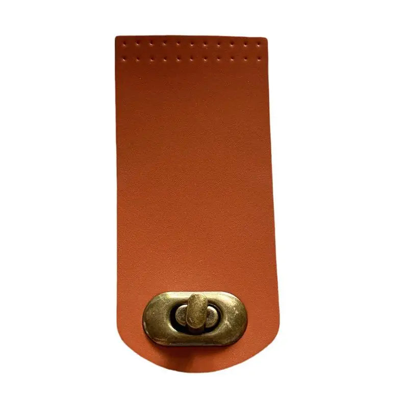 Leather Sew-On Snap Closure Bag Buckle | DIY Handbag Fastener