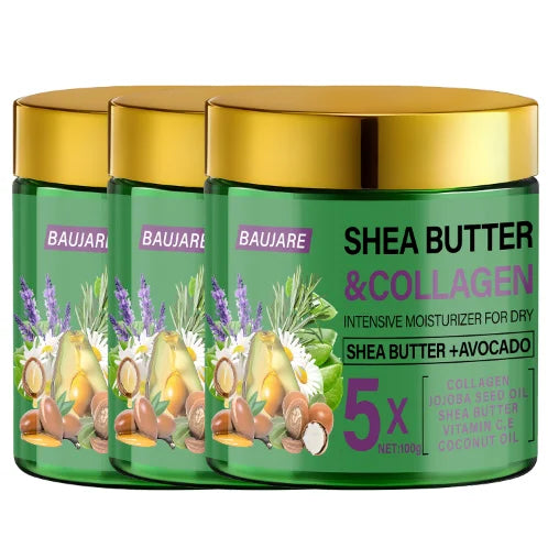 Shea Butter & Collagen Face Cream | Avocado & Hyaluronic Acid
