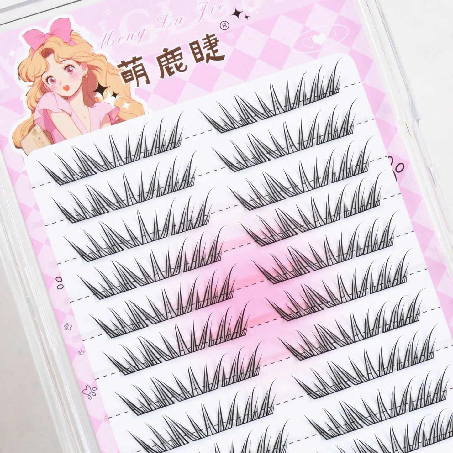C Curl Anime Lashes 7-13mm | Wispy Fairy Lash Extensions