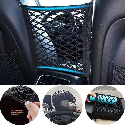 Elastic Double Layer Motorcycle Cargo Net with Hooks | Luggage Net Motorcycle Cargo Net Oasis Select