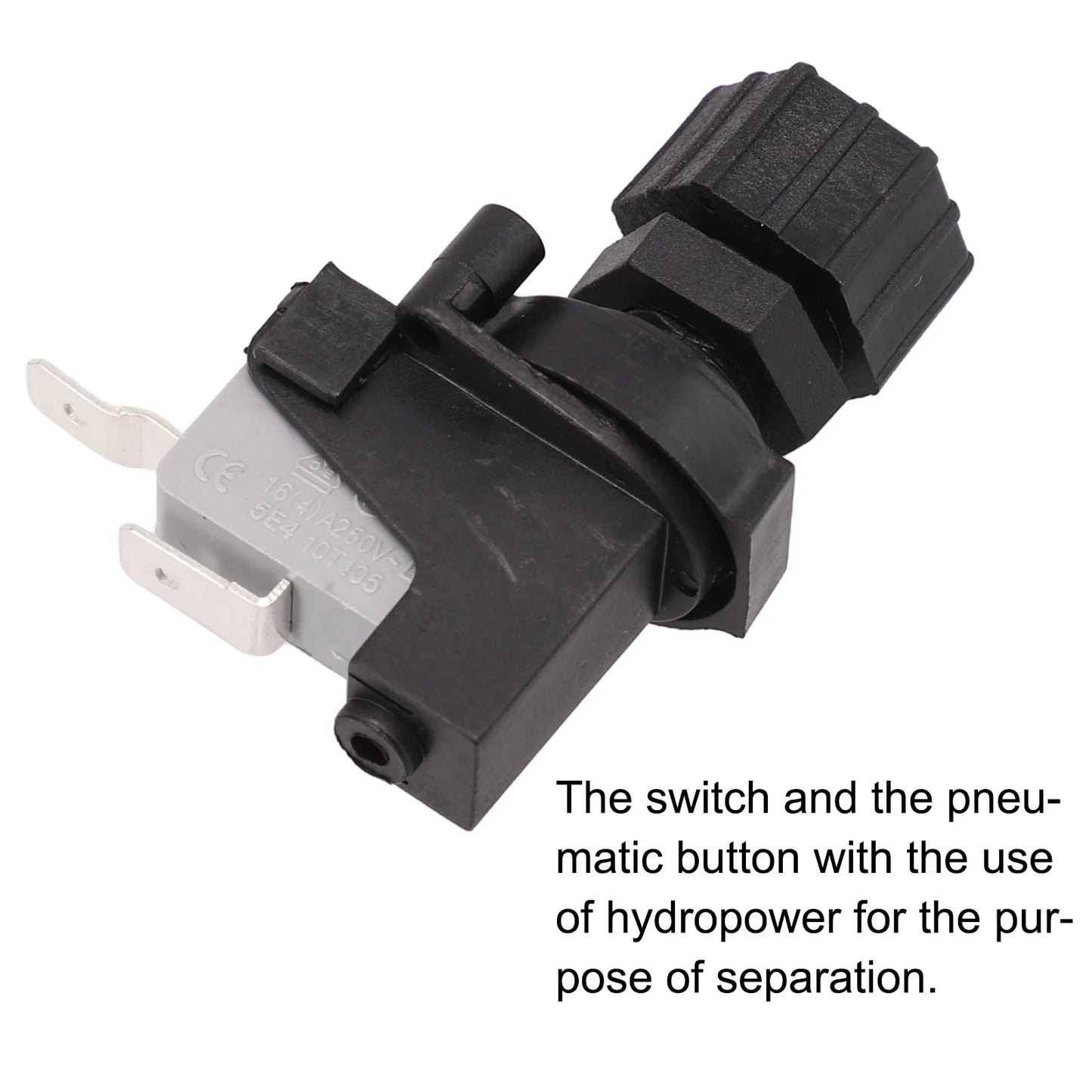 Off Push Air Switch Jet Tool Pneumatic Pressure Knob Bath Spa Tubing