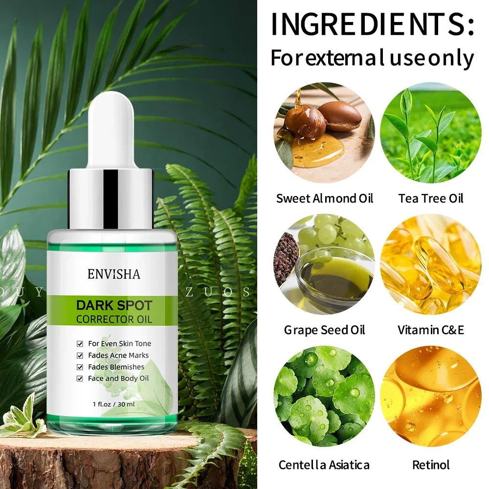 ENVISHA Dark Spot Corrector & Brightening Face Oil – 30ml Face Oil ENVISHA
