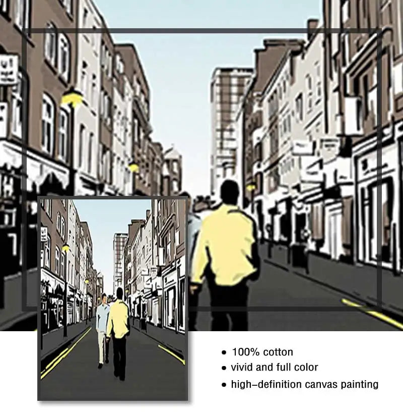 Oasis Album Canvas Poster | Britpop Manchester Music Wall Art Music Canvas Poster Peaceful Pleasures Health and Wellness