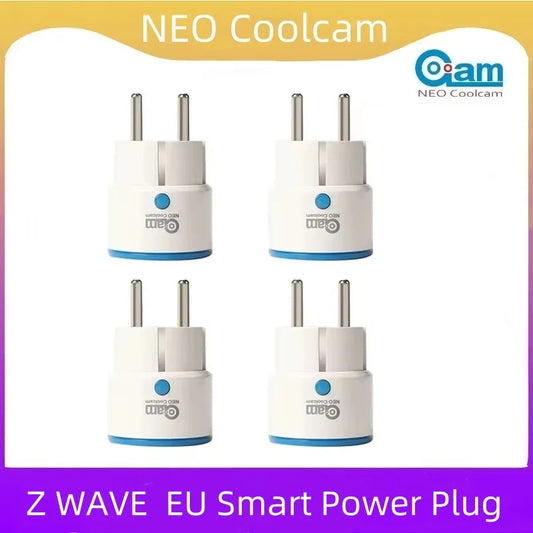 Timethinke Coolcam Z WAVE PLUS EU Plug Smart Power Socket Home Automation Alarm Smart Home System ZWave 868.4MHz Video Frequency Peaceful Pleasures Health and Wellness