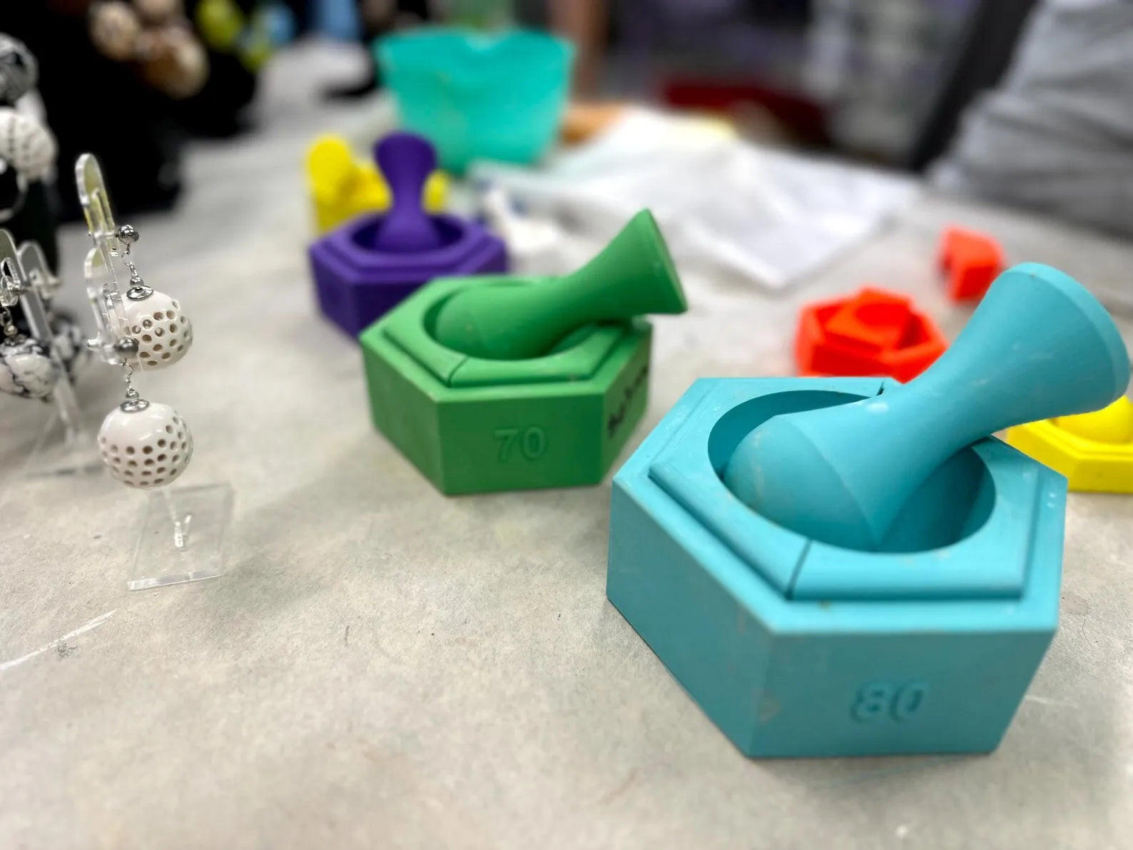 3D Printed Sphere Clay Mould – Ball & Half-Sphere 10–80mm Clay Sphere Mould Peaceful Pleasures Health and Wellness
