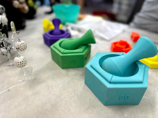 3D Printed Sphere Clay Mould – Ball & Half-Sphere 10–80mm Clay Sphere Mould Peaceful Pleasures Health and Wellness