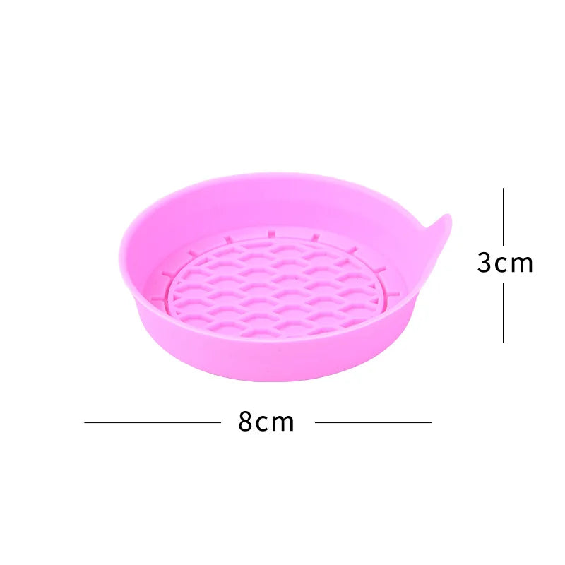 8cm Silicone Car Cup Holder Coaster – Anti-Slip Waterproof